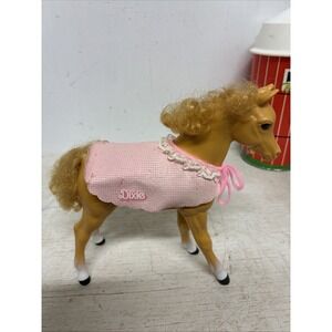 Vintage 1983 Barbie Dream Horse 🐎 Dixie Colt Baby Palomino Foal Mattel 👍